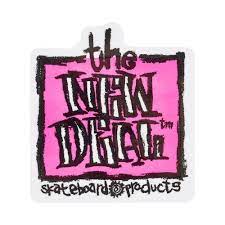New Deal Original Napkin Sticker Pink 3" X 3" Reissue