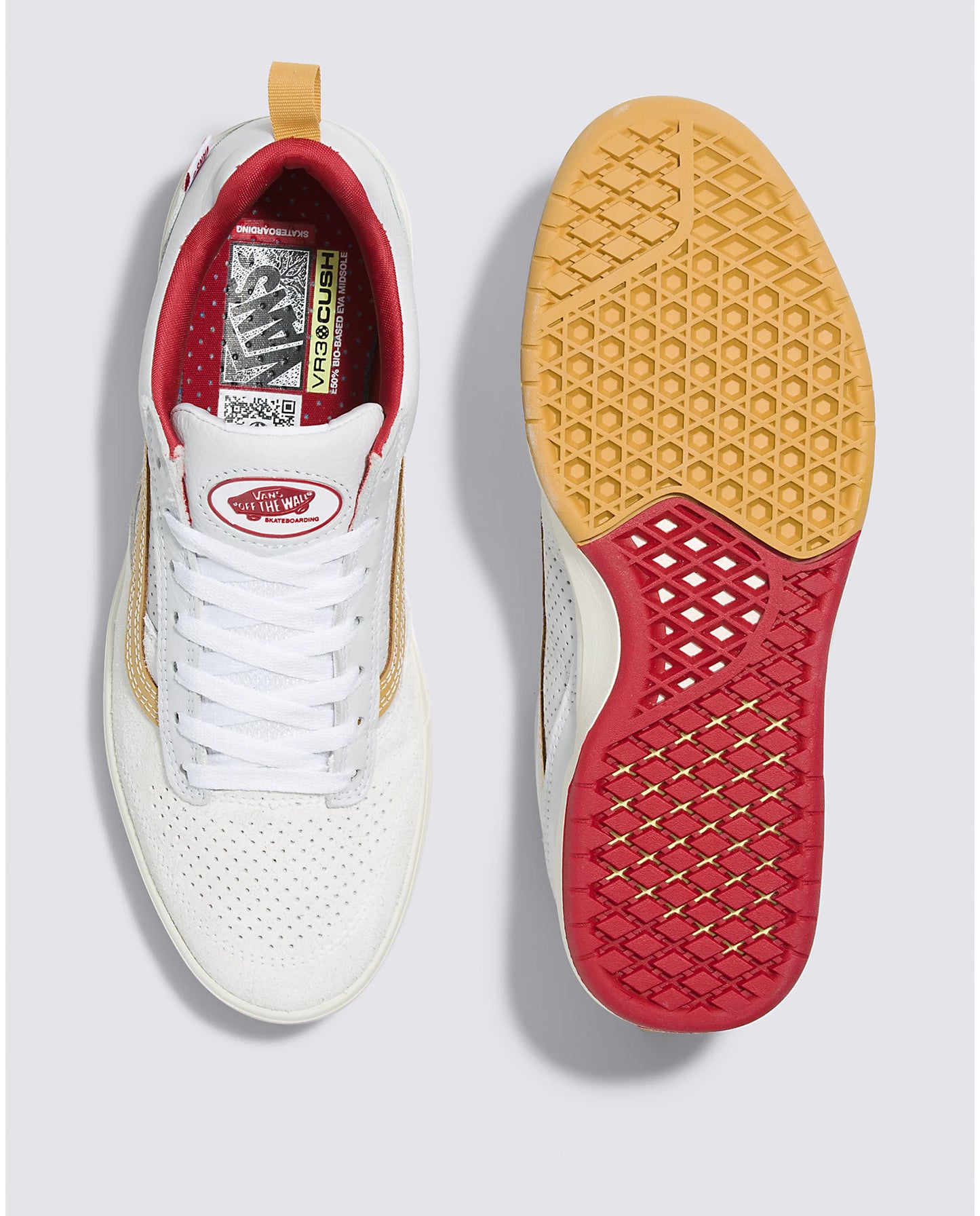 Vans Skate Zahba Vintage Sport Red/White