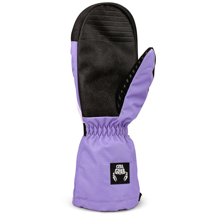 Crab Grab Women's Cinch Double Purple Snowboarding Mittens 2025