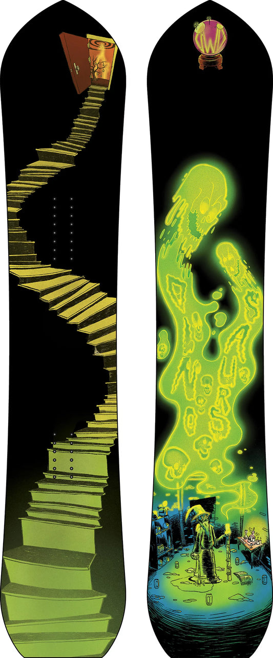 Dinosaurs Will Die Snowboards Wizard Stick Snowboard 154CM 2025