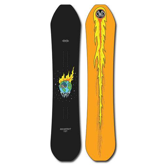 Dinosaurs Will Die Snowboards Nevernot Snowboard 153CM 2025