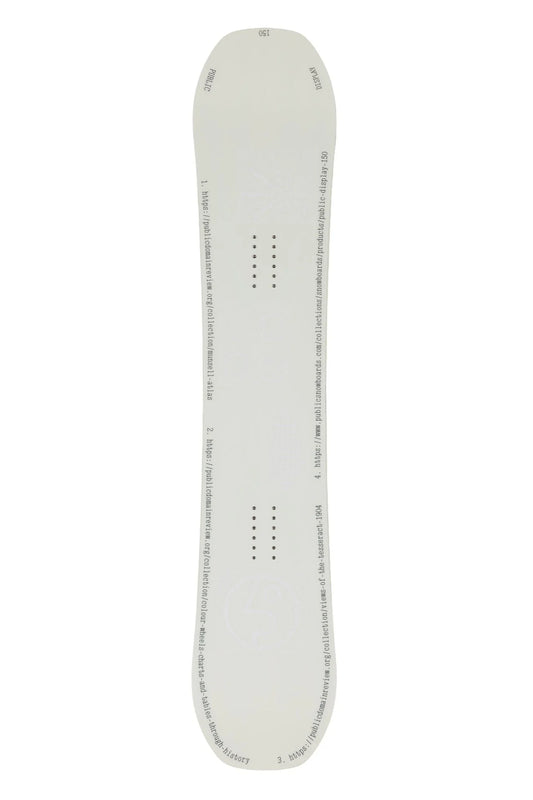 Public Display Snowboard 150 2025