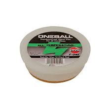 OneBall F1 Rub-On Wax w/Cork White 85g