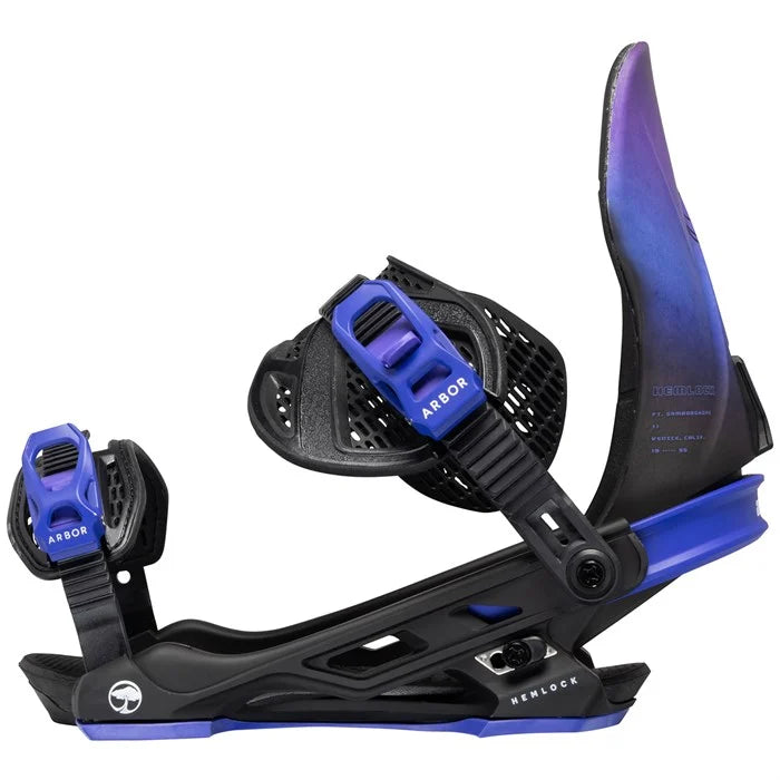 Arbor Hemlock Snowboard Bindings 2024
