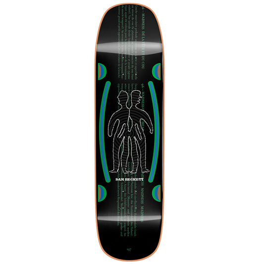 Madness Skateboards Sam Beckett Split Impact Light Skateboard Deck 8.75''