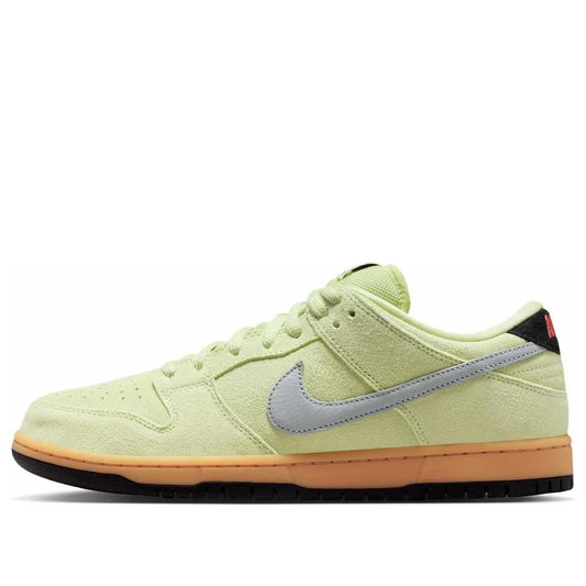 NIKE SB DUNK LOW PRO PRM LIGHT LIQUID LIME/WOLF GREY/BLACK