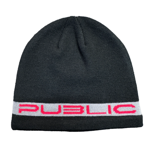 PUBLIC SNOWBOARDS STRETCH LOGO SKULLY