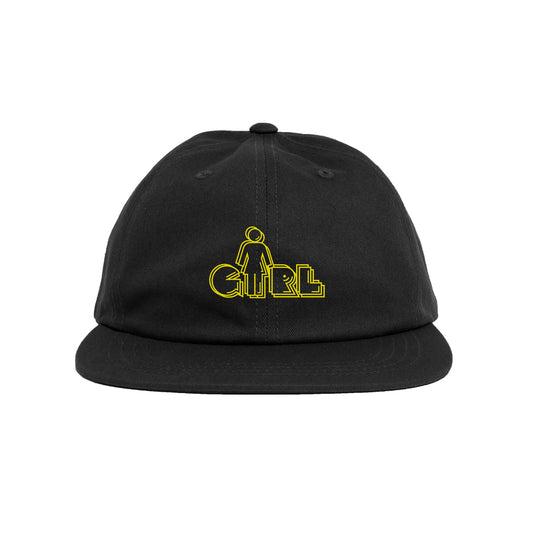 Girl Pac-OG-Man Embroidered 6 Panel Hat
