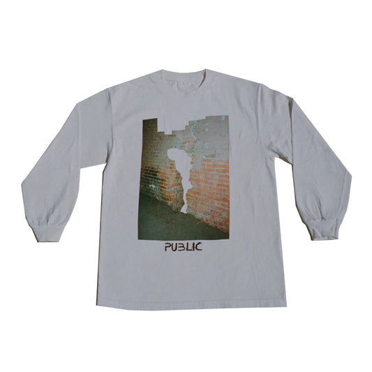 Public Snowboards Wall Crack Longsleeve Tee