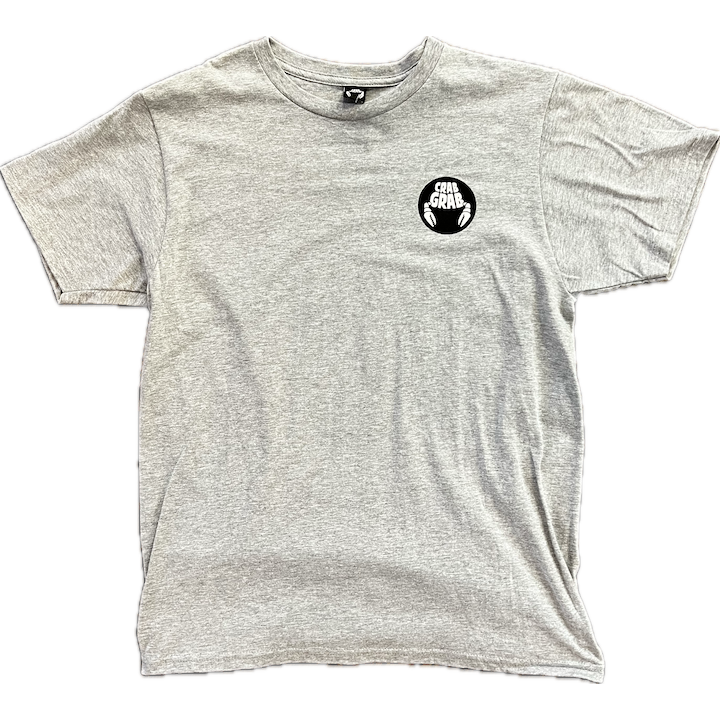 Crab Grab Circle Logo T-Shirt