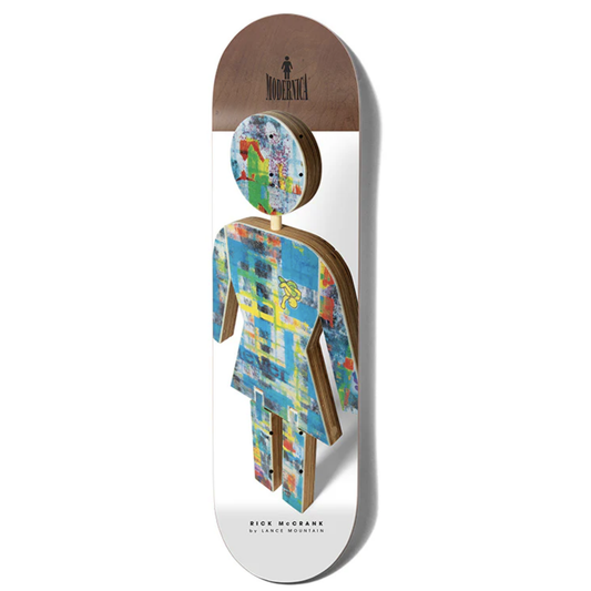 GIRL MCCRANK MODERNICA SKATEBOARD DECK-8.25