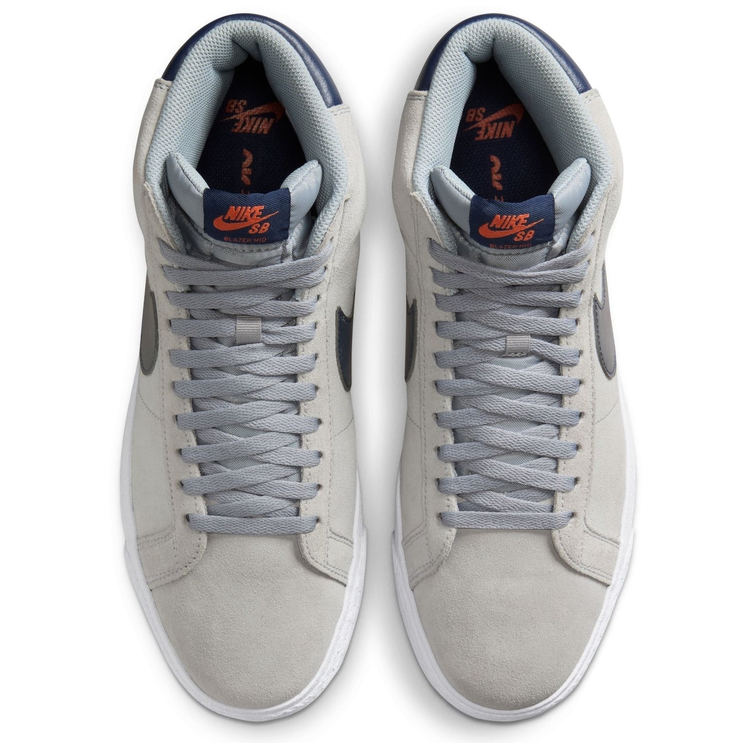 NIKE SB NIKE SB ZOOM BLAZER MID (WOLF GREY/MIDNIGHT NAVY-COSMIC CLAY)