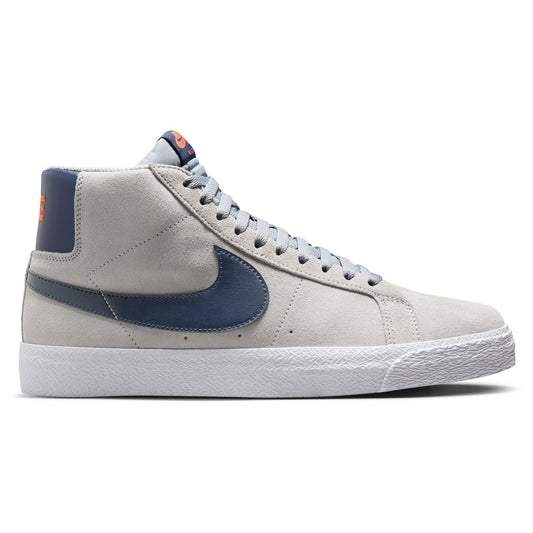 NIKE SB NIKE SB ZOOM BLAZER MID (WOLF GREY/MIDNIGHT NAVY-COSMIC CLAY)