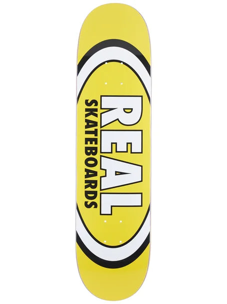 Real Skateboards Classic Oval Skateboard Deck - 8.06" x 31.8"