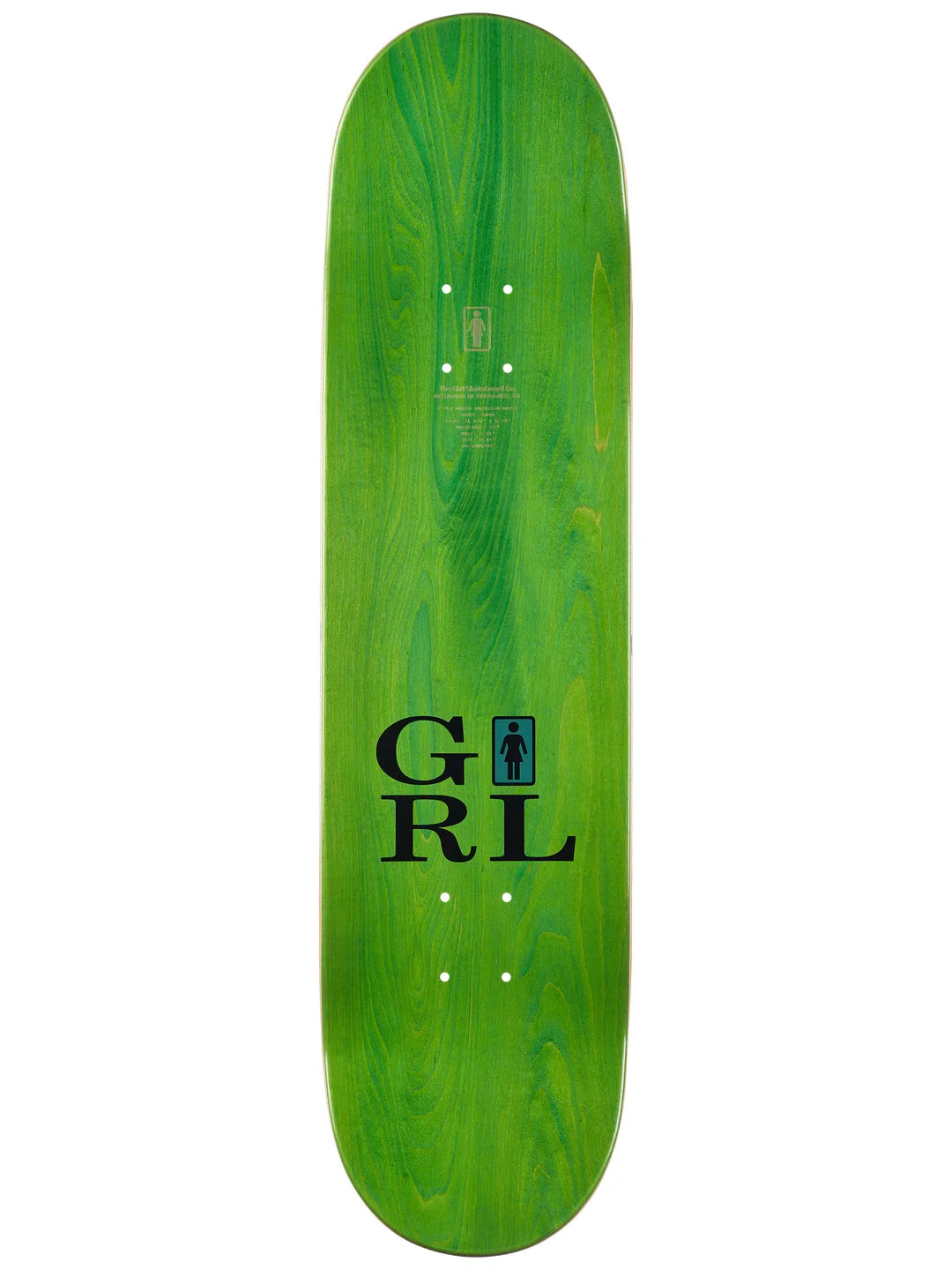 Girl Skateboards Simon Bannerot Serif Skateboard Deck - 8.25" x 31.875"