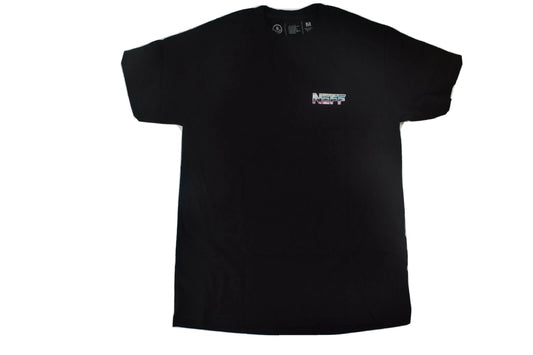 Neff Mens Megaforce Dino Dinosaur Black Tee Shirt