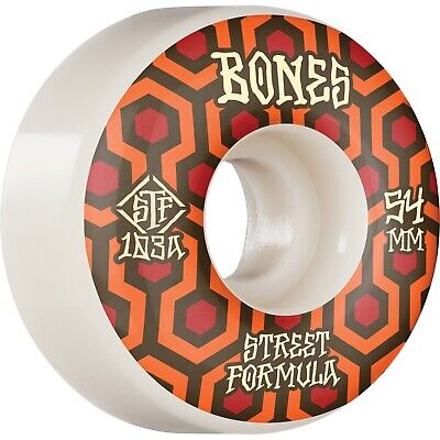 BONES WHEELS STF SKATEBOARD WHEELS RETROS 54MM V1 STANDARD 103A 4PK