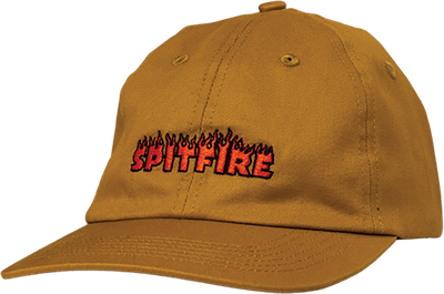 SPITFIRE LIL DEMONSEED SCRIPT SNAPBACK (DARK TAN)