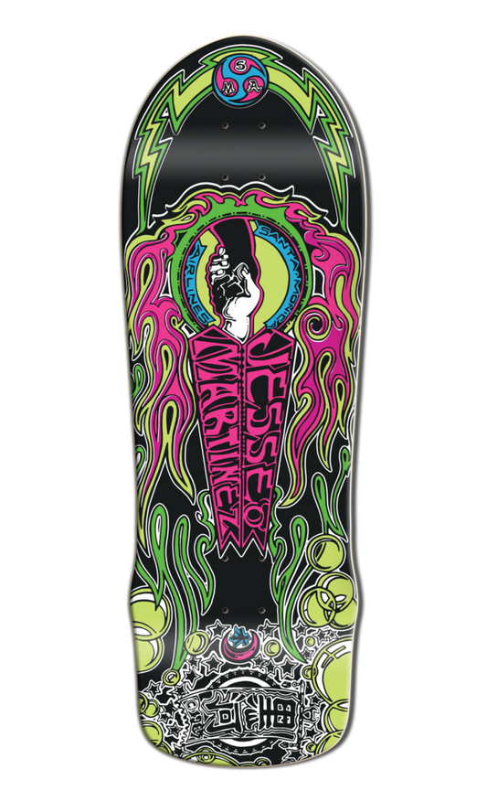 Santa Monica Airlines Jesse Martinez Hand Shake Reissue Skate Deck