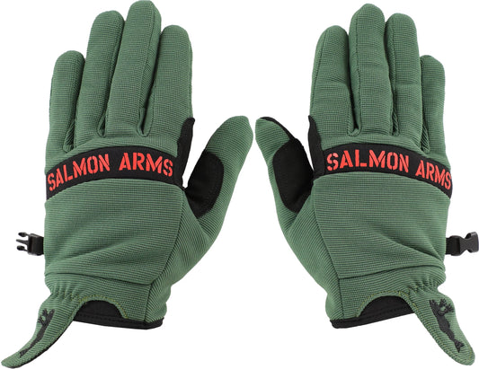 Salmon Arms Green Spring Snowboarding Gloves 2025