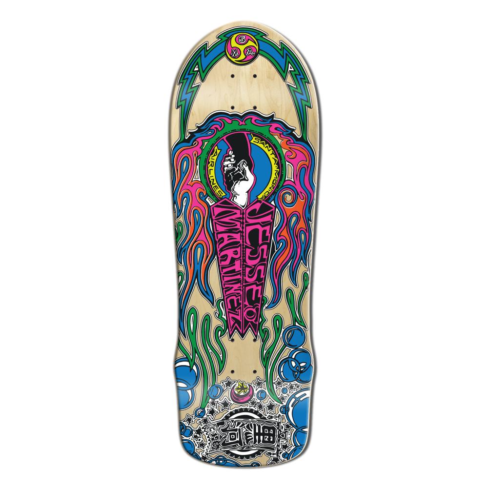 Santa Monica Airlines Jesse Martinez Hand Shake Reissue Skate Deck