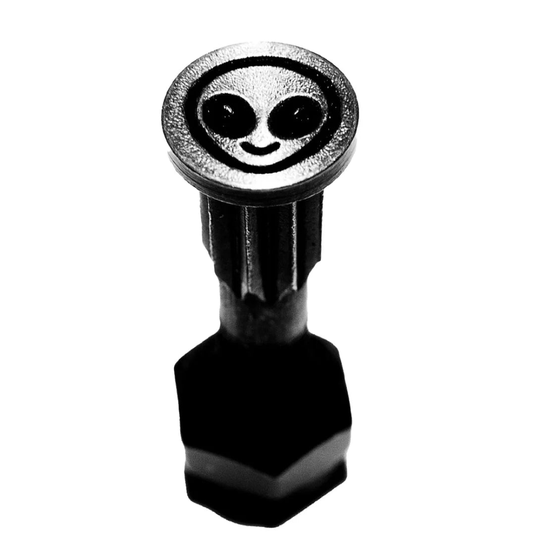 SCREW CITY SKATEBOARD HARDWARE BLACK ALIEN 1"