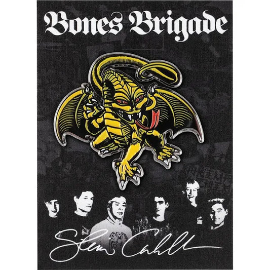 Powell Peralta Bones Brigade Series 15 Lapel Pin Caballero Dragon