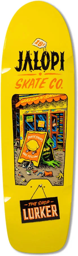 SSD ANTIHERO Skate Shop Day 2026 Jalopi Shop Lurker Deck Yellow