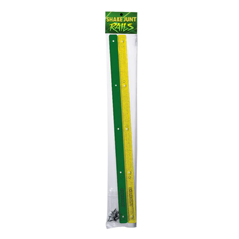 Shake Junt Slider Rails - Green & Yellow 14.5"