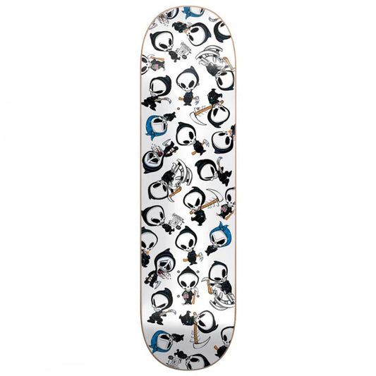Blind Skateboards Reaper Wallpaper Complete Skateboard 7.75 White