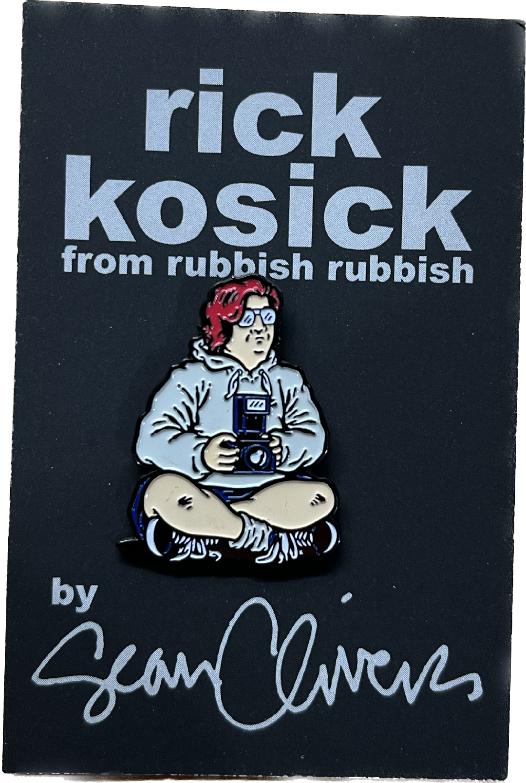 Rubbish Rubbish Rick Kosick Art By Sean Cliver Lapel Pin