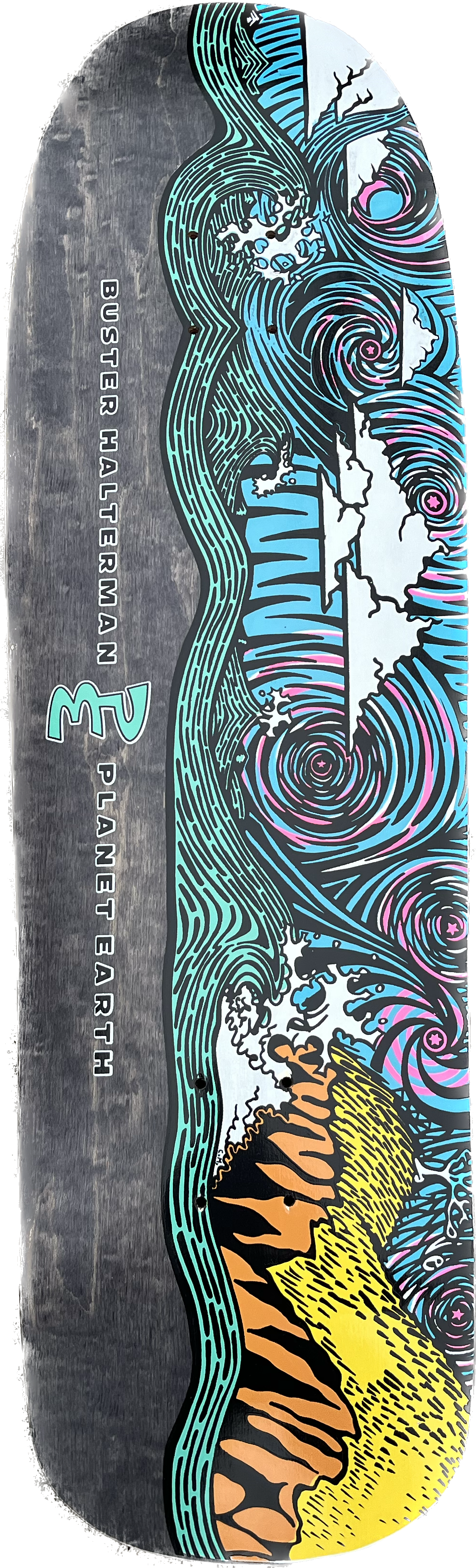 BUSTER HALTERMAN Planet Earth Skateboards ORIGINAL RE-ISSUE B