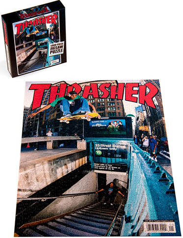 Thrasher Tyshawn Jones Jigsaw Puzzle 1,000 Pieces January 2019 Issue
