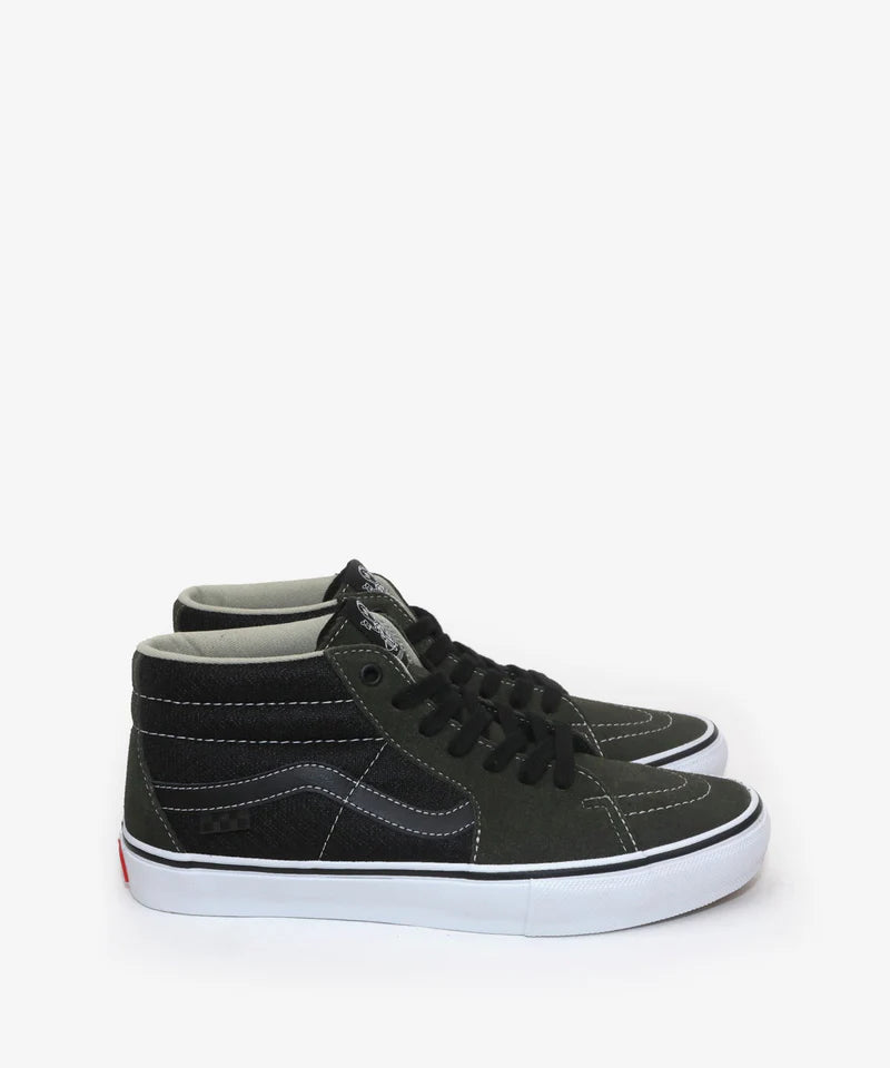 VANS GROSSO SKATE MID MEN'S SHOES forest night