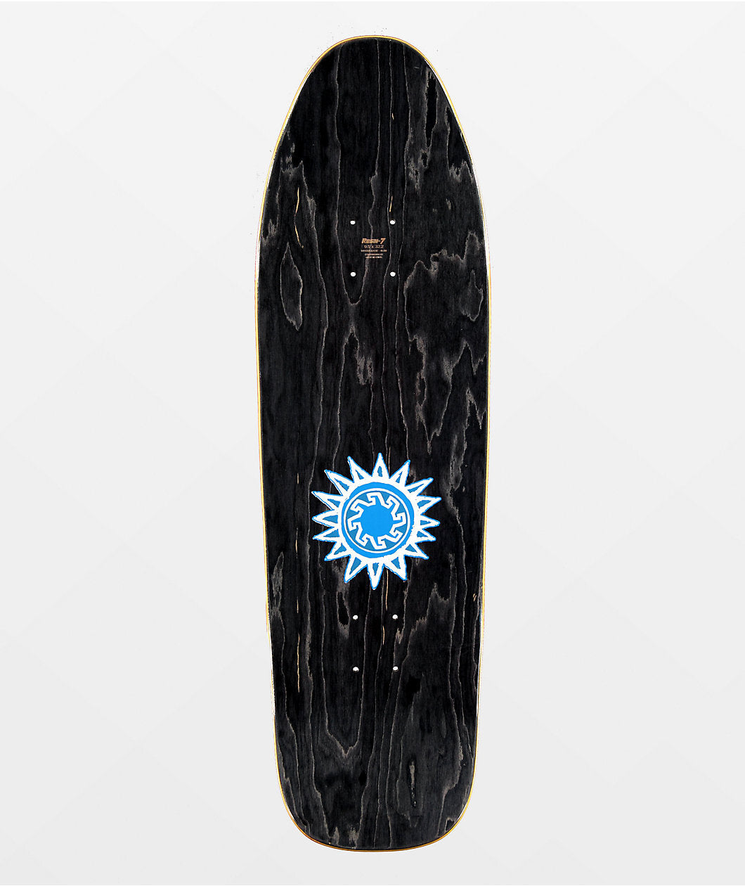The New Deal Skateboards Mike Vallely Mammoth  PURPLE Deck 9.5" Reissue
