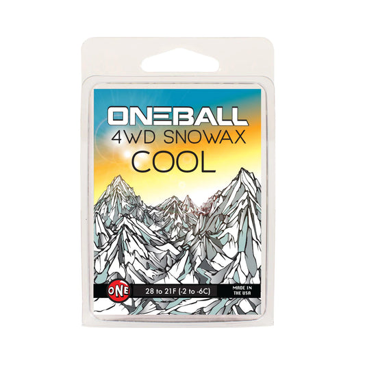 OneBall 4WD Cool Snowboard Wax 165g