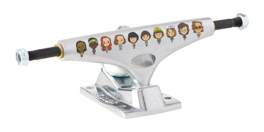 K5 Polished Stranger Things Crew Silver Standard Skateboard Trucks Krux
