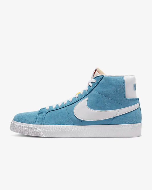Nike SB Zoom Blazer Mid Cerulean/White