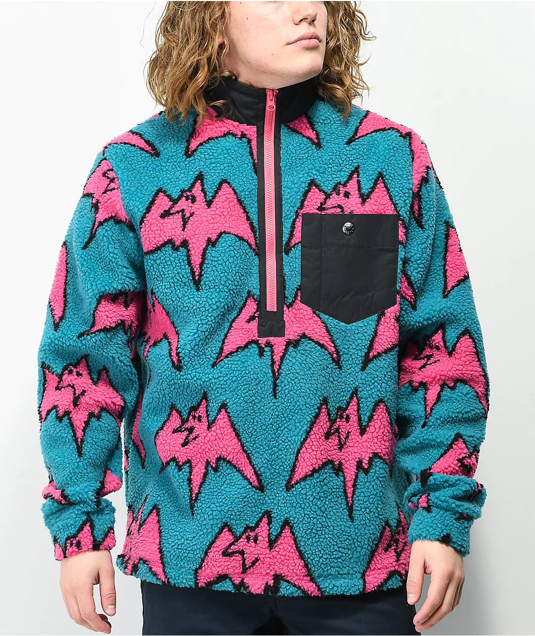 Airblaster Sherpa Half Zip – www.skatersadvocate.com Airblaster Sherpa Half Zip – www.skatersadvocate.com