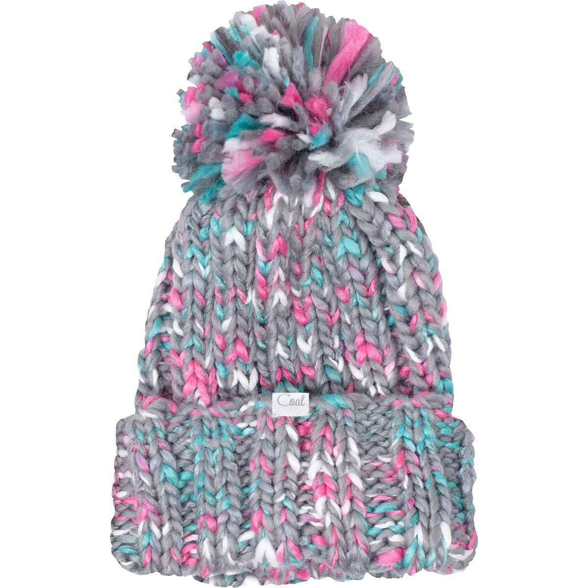The Opal Space Dye Chunky Pom Womens Beanie