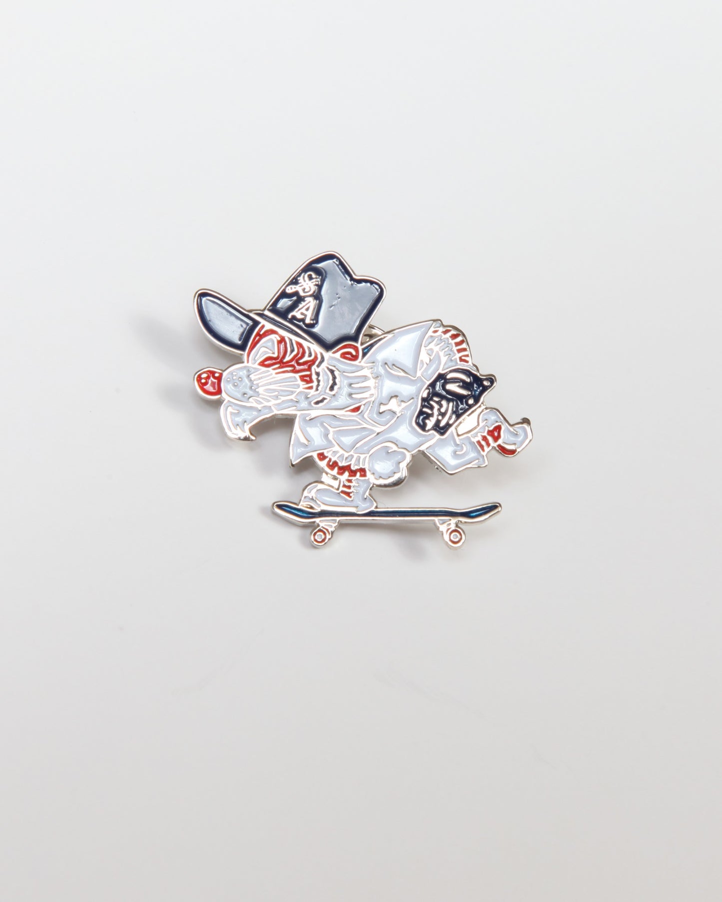 Skaters Advocate Pushing Tiger Pin