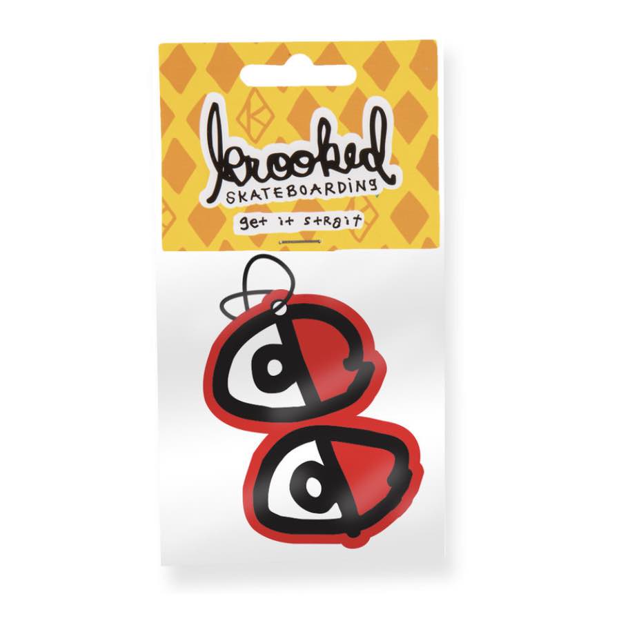 KROOKED EYES AIR FRESHENER RED