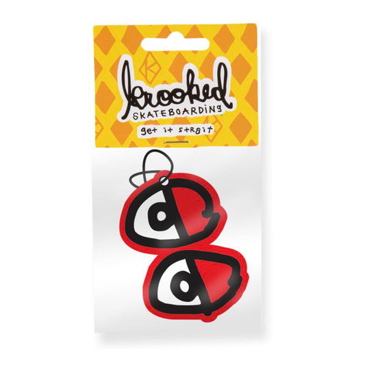 KROOKED EYES AIR FRESHENER RED