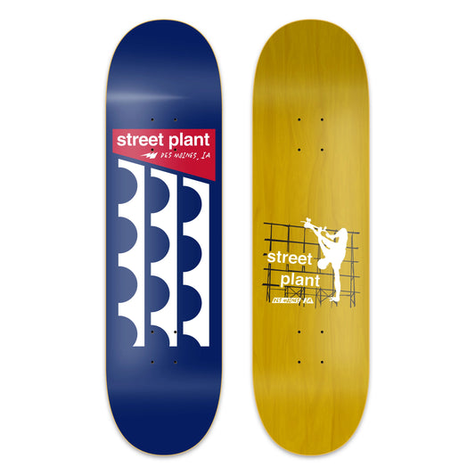 Street Plant Des Moines Flag Deck