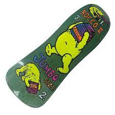 Santa Monica Airlines Rocco 2 Jumbo Size RED Stained 10.0" Reissue Deck