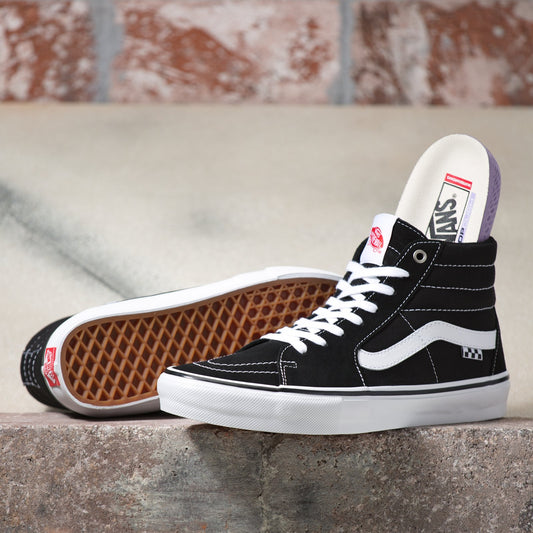 Vans Skate Sk8-Hi (Black/White)