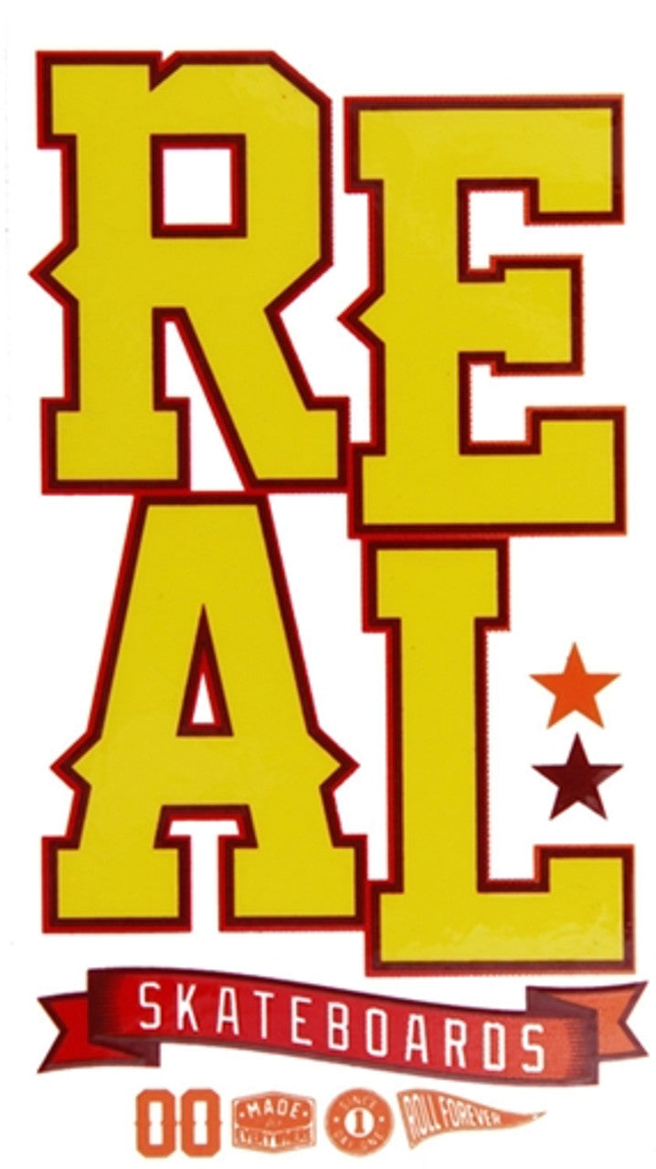 Real Skateboards UV Blast Sticker
