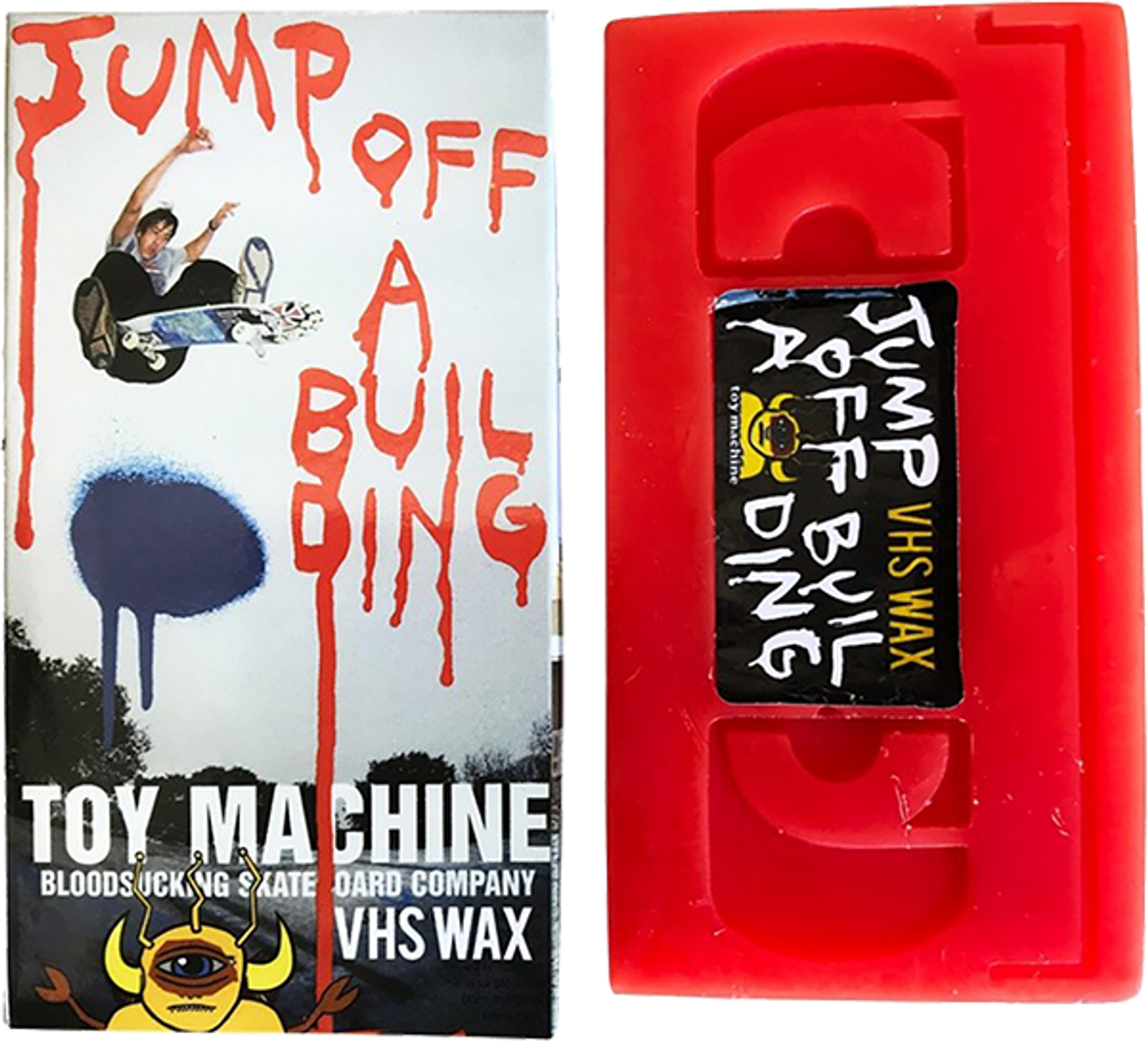 Toy Machine VHS Skate Wax Black