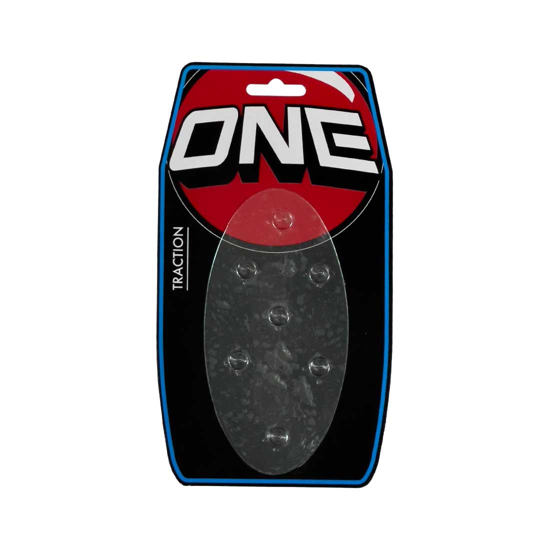 CRYSTAL CLEAR OVAL SNOWBOARD STOMP PAD