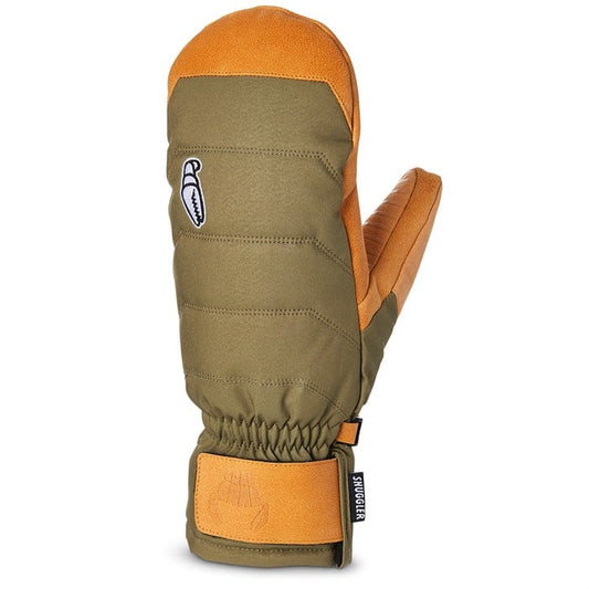 Crab Grab Snuggler Mittens - Turtle and Tan